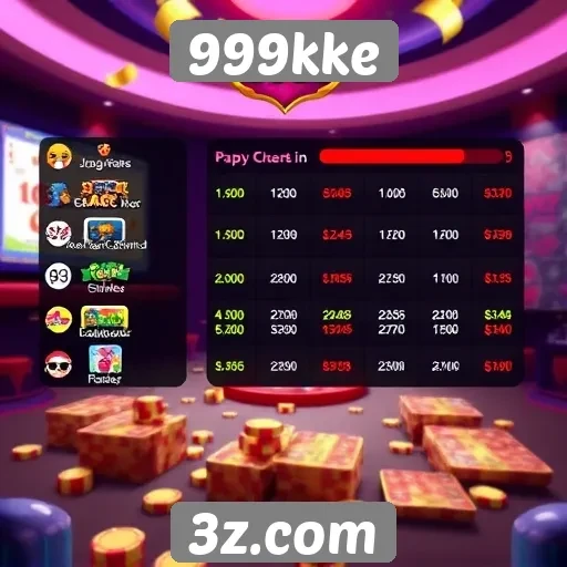 análise da popularidade do site de jogos 999kke