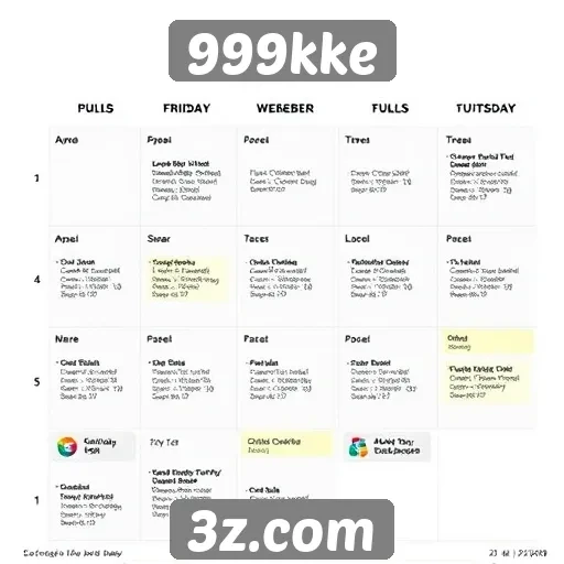 Calendário de lançamentos no site 999kke revela surpresas